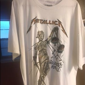 Metallica And Justice for all Shirt. XXL